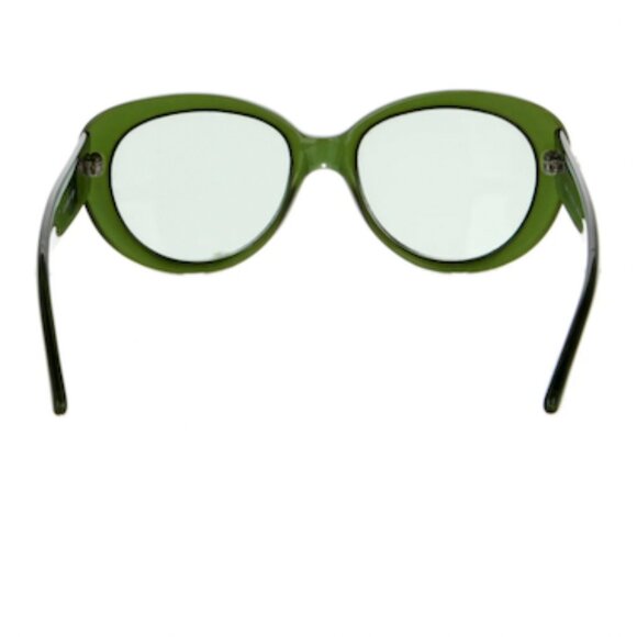 Vintage Green Gucci Cat-Eye Sunglasses + Case main image 5